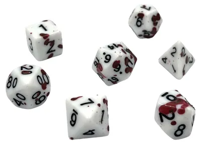 Produktbild von Würfelset: Sparkling Blood (7)