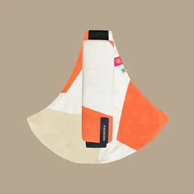 Produktbild von Wildride Kindertrage, 100% Baumwolle, leichte Hüfttrage für Kleinkinder ab 9 Monate, ergonomisches Design, bis 20 kg, x MarieMarie