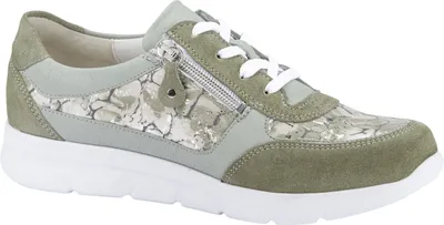 Produktbild von WALDLÄUFER Damen  Schnürschuhe sportlich grün Gr. 5