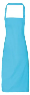 Produktbild von Premier - Latzschürze, Baumwolle LT3023 (Einheitsgröße) (Türkis)