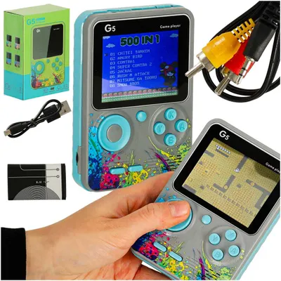 Produktbild von Tragbare Retro-Mini-Spielkonsole