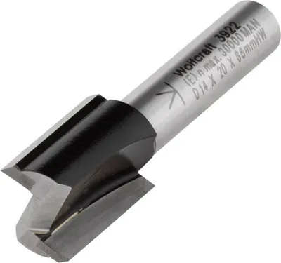 Obrázok produktu pre wolfcraft 1 Karbidová fréza, stopka 8 mm Ø 14 x 22