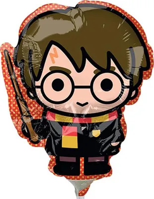 Produktbild von Foliový balónek na tyčce - tvar - Harry Potter
