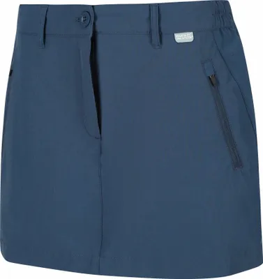Produktbild von Regatta Highton Skort Hosenrock für Damen mit Innenshorts, Farbe:Blau, Größe:46
