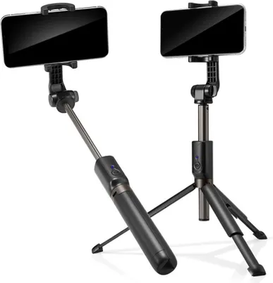 Image de Spigen S540W WIRELESS SELFIE STICK STATIV NOIR Housse de téléphone portable