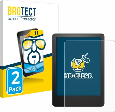 Produktbild von 2x Für Amazon Kindle Paperwhite 2023 (11. Gen.) Schutzfolie BROTECT Displayschutz Display Schutz Folie Klar Transparent
