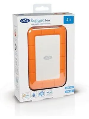 Produktbild von LACIE Externe Festplatte LaCie Rugged Mini 2 TB USB3.0 (LAC9000298)