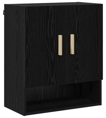 Zdjęcie produktu dla vidaXL Szafka ścienna o wyglądzie czarnego dębu 60 x 31 x 70 cm materiał drewnopochodny