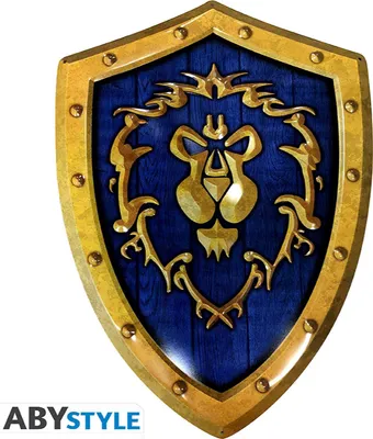 Productafbeelding van ABYstyle ABYPLA035, 1 stuk, World of Warcraft, Jongen/meisje, Blauw, Goud, Staal, Binnenkant
