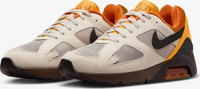 Image de Nike Air 180 "Light Orewood Brown Sundial" Marron/Orange, Taille : 35,5