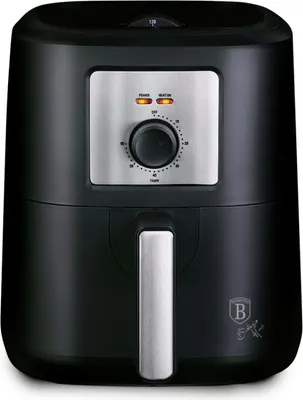 Zdjęcie produktu dla BERLINGERHAUS Frytownica na gorące powietrze 4 l Black Silver Collection