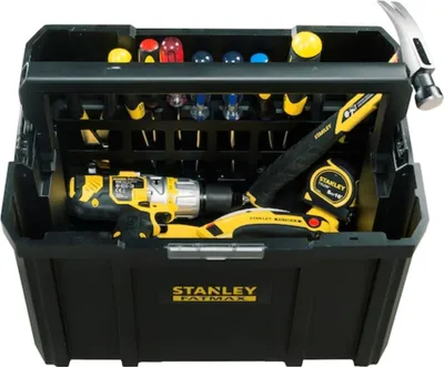Image de Panier porte-outils STANLEY TSTAK FATMAX - charge 10 kg