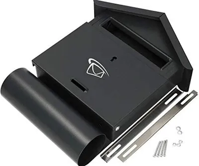 Produktbild von KOTARBAU® Briefkasten 340x260x55 mm Zeitungsfach Wand Zaun Ständer Verzinkt B6 Wetterbeständig Verschiedene Anthrazit Robust Universal Verschließbar