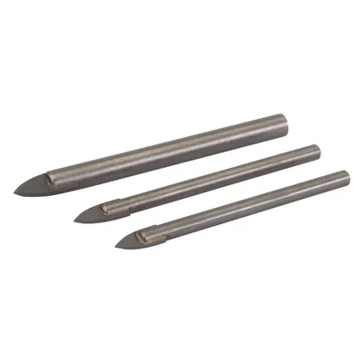 Produktbild von Silverline - Glas- und Fliesenbohrer, 3-tlg. Satz