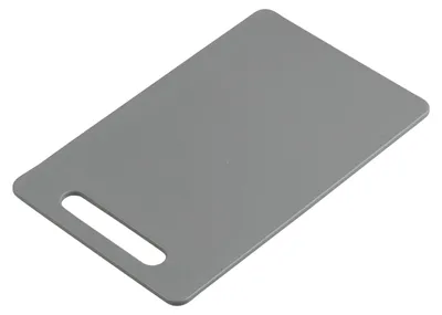 Produktbild von KESPER 32464 Schneidebrett aus PP-Kunststoff, grau, 23,5 x 14,5 x 0,5 cm