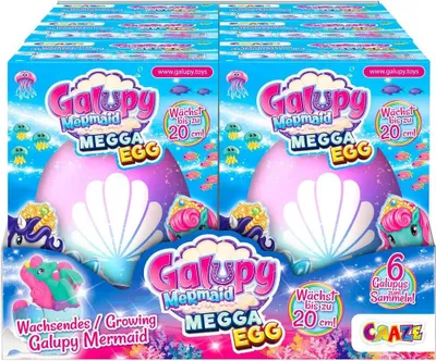 Zdjęcie produktu dla CRAZE Galupy Mermail Megga Egg, Wielobarwny