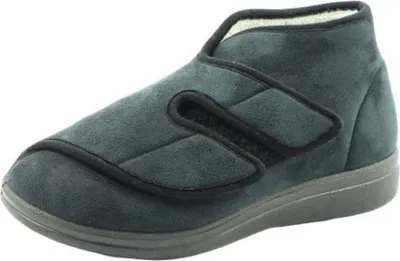 Produktbild von Fischer Markenschuhe Diabetiker Schuh  Klettschuh Schwarz