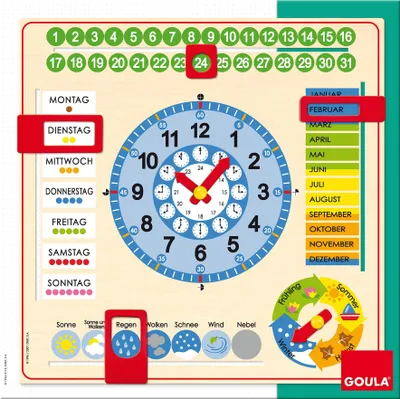 Image de Goula - Horloge calendaire