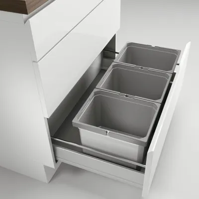 Obrázek produktu pro Naber Cox® Box 235 K/800-3, odpadkový koš pro stávající výsuvy, bezvíka