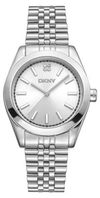 Produktbild von DKNY Damenuhr Quarzuhr silber onesize Damen 32 DK1L029M0035, DK1L029M0055, DK1L029M0075