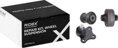 Produktbild von RIDEX 771R0141 Reparatursatz Radaufhängung für Querlenker für OPEL Corsa D Schrägheck (S07) Vorne Links Vorne Rechts