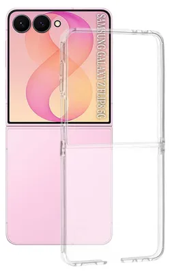Obrázek produktu pro Techsuit - Clear Silicone kryt na Samsung Galaxy Z Flip8 / Z Flip7 - průhledný