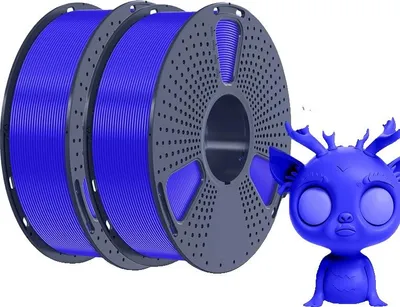 Image de Filament PLA PLUS, 1,75 mm de diamètre, 1 kg de poids, haute ténacité, bleu