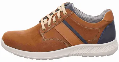Produktbild von Jomos Herren Echtleder Schnürhalbschuh braun, Herren:47 EU
