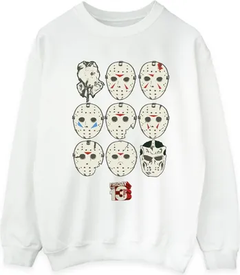 Produktbild von Friday The 13th - Sweatshirt für Damen BI17581 (L) (Weiß)