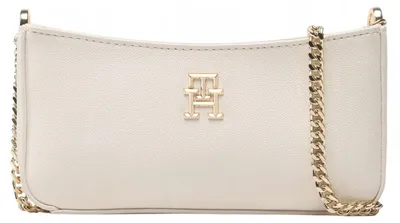 Zdjęcie produktu dla Torebka Damska Tommy Hilfiger Aw0Aw14483 Tqs Ecru Na Ramię