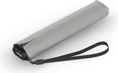 Produktbild von Knirps US.050 Mini Regenschirm Taschenschirm Schirm nur 115 g leicht grau