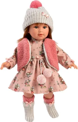 Produktbild von Llorens 54039 SOFIA - realistische Puppe mit weichem