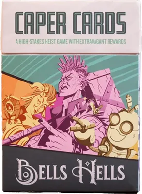 Produktbild von Caper Cards: Bells Hells - Kartenspiel - ENG Edition
