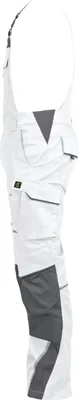 Produktbild von Leibwächter Latzhose Flex-Line FLEXL Gr. 58 weiß/grau