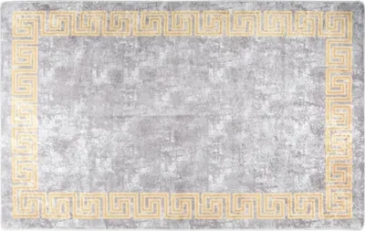 Produktbild von Teppich Waschbar Grau 160x230 cm