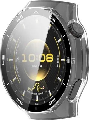 Produktbild von Schutzhülle für Huawei Watch GT6 Pro 46mm Schutzglas Panzerfolie Display Case 9H