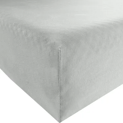 Produktbild von Erwin Müller Spannbettlaken Memmingen" silber 90x210 cm - 100x220 cm"