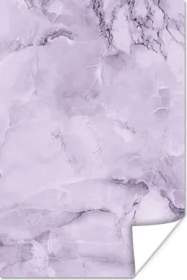 Produktbild von MuchoWow® Poster Marmor - Ader - Violett 20x30 cm - Papierdruck