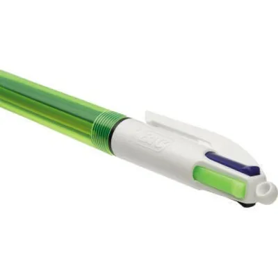 Immagine prodotto di BiC® 982868 Penna a sfera 4 colori fluo - Biro a 3 colori + giallo neon