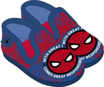 Produktbild von Spiderman Blaue Hausschuhe 29