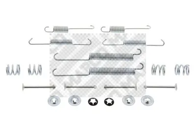 Produktbild von MAPCO Zubehörsatz Bremsbacken 9133 Hinten für RENAULT CLIO II (BB0/1/2, CB0/1/2)