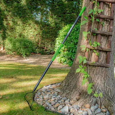 Produktbild von Tuinhark große Kopf 35,5 cm, 14 Zähne, Kohlenstoffstahl, für den Garten