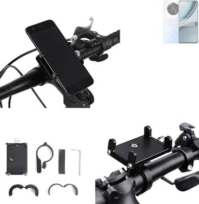 Produktbild von K-S-Trade Handyhalterung für das Fahrrad kompatibel mit Realme Narzo 70 5G Halter Lenkstange Fahrradhalterung Motorrad Bike Mount Befestigung