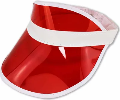 Produktbild von Sonnenvisier rot als Cap "Sunvisor"