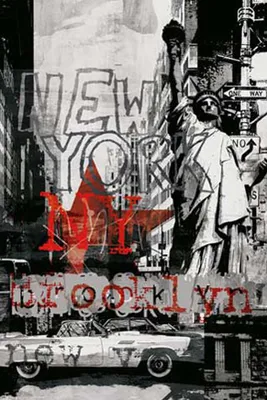 Immagine prodotto di New York - Collage 3 - Stampa città - Stampa poster - Dimensioni 61x91,5 cm