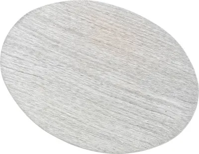 Produktbild von Kerzenteller Oval Aluminium Silber 13,5x10cm Untersetzer Kerzenhalter Tischdeko
