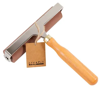 Imagen del producto de Creativ Company 38225, rodillo para pintura, color marrón, metálico, 147 mm, 1 unidad