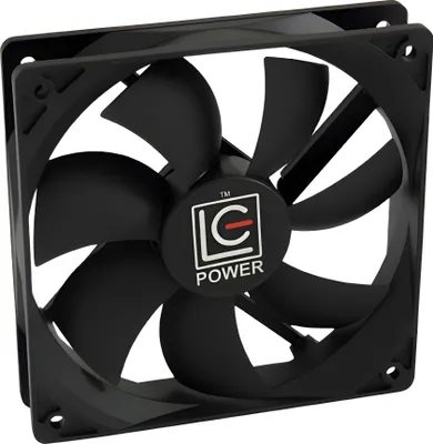 Obrázek produktu pro LC-Power Gehäuselüfter - 120 mm - Schwarz