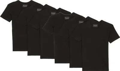 Produktbild von Marc O'Polo 6er Pack Essentials Organic Baumwolle Unterhemd / Shirt Langarm Weiches und atmungsaktives Material, Natürliches Tragegefühl, Bequeme Passform