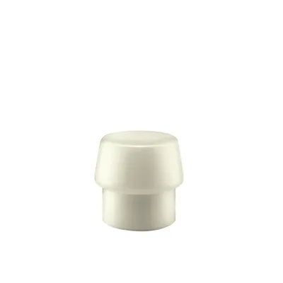 Produktbild von Halder Schonhammerkopf Durchmesser 40mm Nylon weiß hart für Simplex lose - 3208040